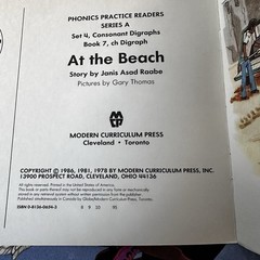 Modern Curriculum Press Phonics Practice Readers Consonant Digraphs LOT 5 Books