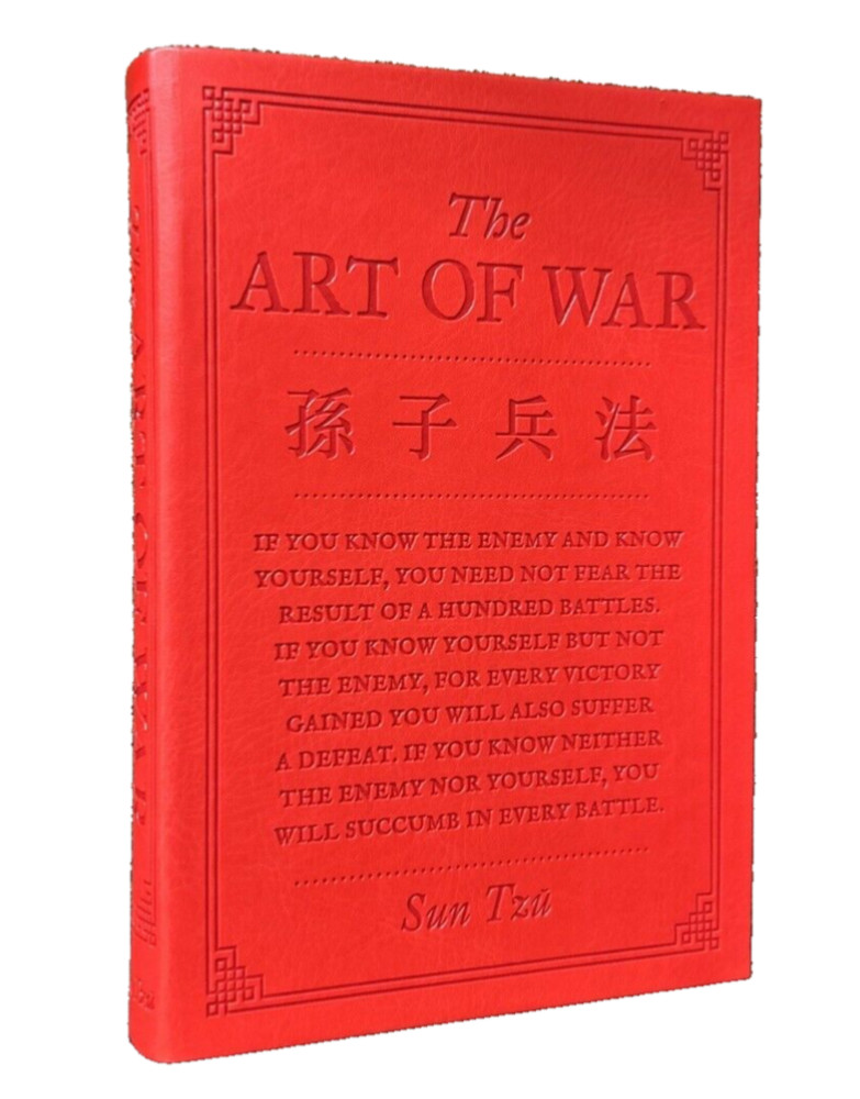 ❤️THE ART OF WAR by Sun Tzu Deluxe Faux Leather Flex Bound Classics Brand NEW