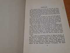 Life and Teachings of Jesus T Franklin Miller Warner Press Anderson IN 1949 ED