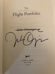 The Flight Portfolio by Julie Orringer (2019, HC) SIGNED 1st Printing Like New