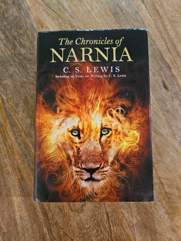The Chronicles of Narnia Omnibus – CS Lewis (Hardcover) 7 In 1 Books, VG, HCDJ