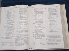 1250 pages, The New American Bible, Holy Bible, Catholic, 12″ x 9″ with gold