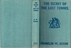 HARDY BOYS #29 THE SECRET OF THE LOST TUNNEL w/DJ NPC RARE UK HAROLD HILL 1950