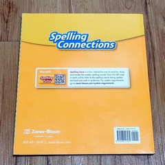 🔥 Spelling Connections Grade 5 (Paperback) Zaner-Bloser 336 Pages