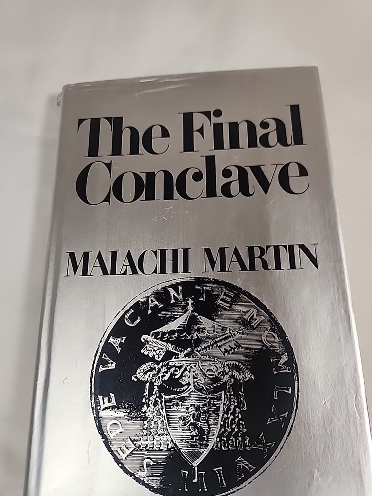 Malachi Martin | The Final Conclave | HC w/ DJ | 1st edition | 1978
