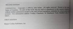 John Nolan CONFIDENTIAL First Ed Business Secrets Getting Theirs- Keeping Yours