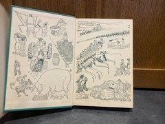 The Real Book About Farms VTG 1952 Hardcover Book Club Edition