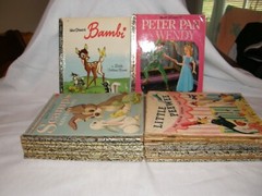 Lot of 17 Little Golden Books Classics, Incuding a few DisneyVintage 1930-1960s