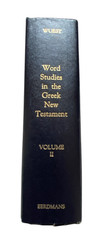 Word Studies in the Greek New Testament Volume 2 ONLY Kenneth S. Wuest 1989