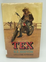 Tex S.E. Hinton 1979 1st Ed Eleventh Printing Delacorte Press HCDJ Ex Library