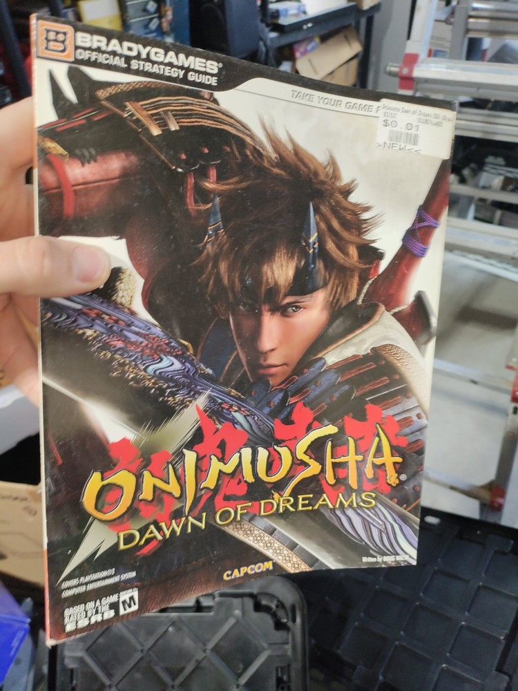 ONIMUSHA Dawn of Dreams STRATEGY GUIDE Brady Games PS2 Capcom PLAYSTATION 2