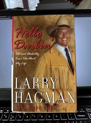 [SIGNED] Hello Darlin’ | Larry Hagman (2001) HCDJ *Near Mint – 9.4*