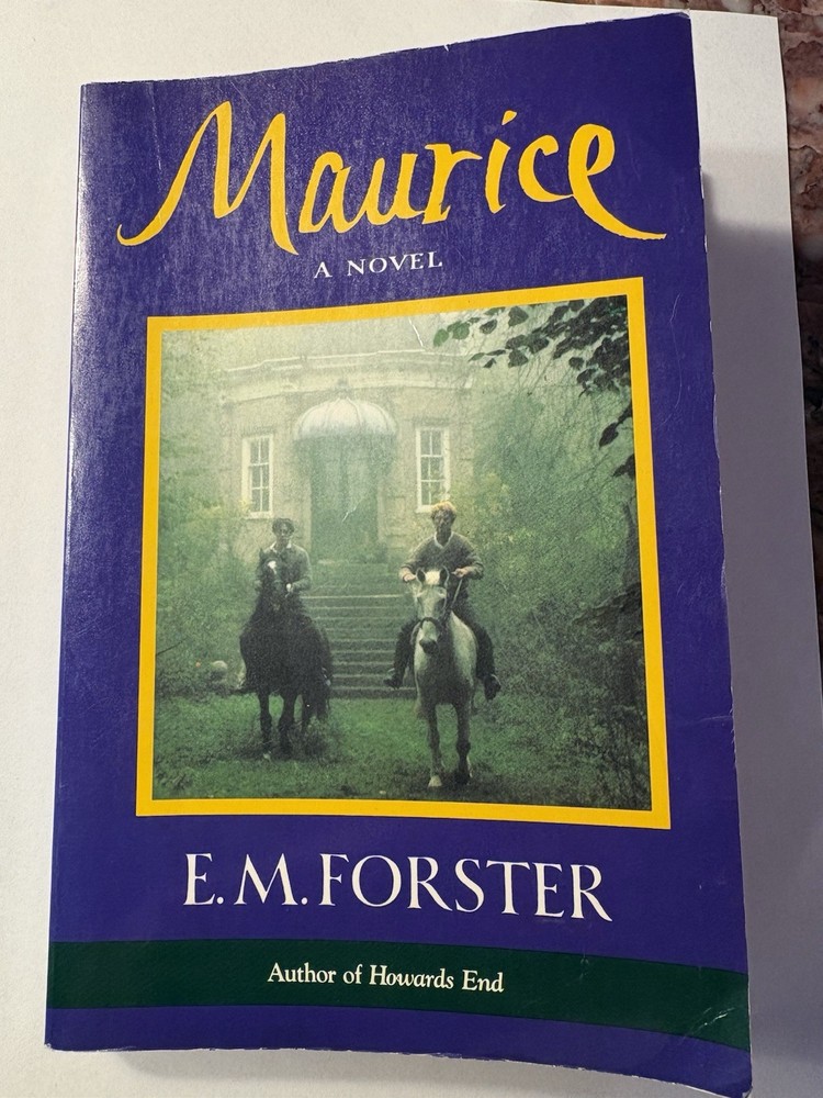 A BOOK: MAURICE By E. M. FORSTER. 256 pgs. W W NORTON