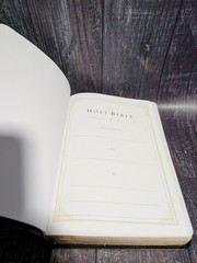 The Ryrie Study Bible NASB Red Letter, Genuine Leather, Black