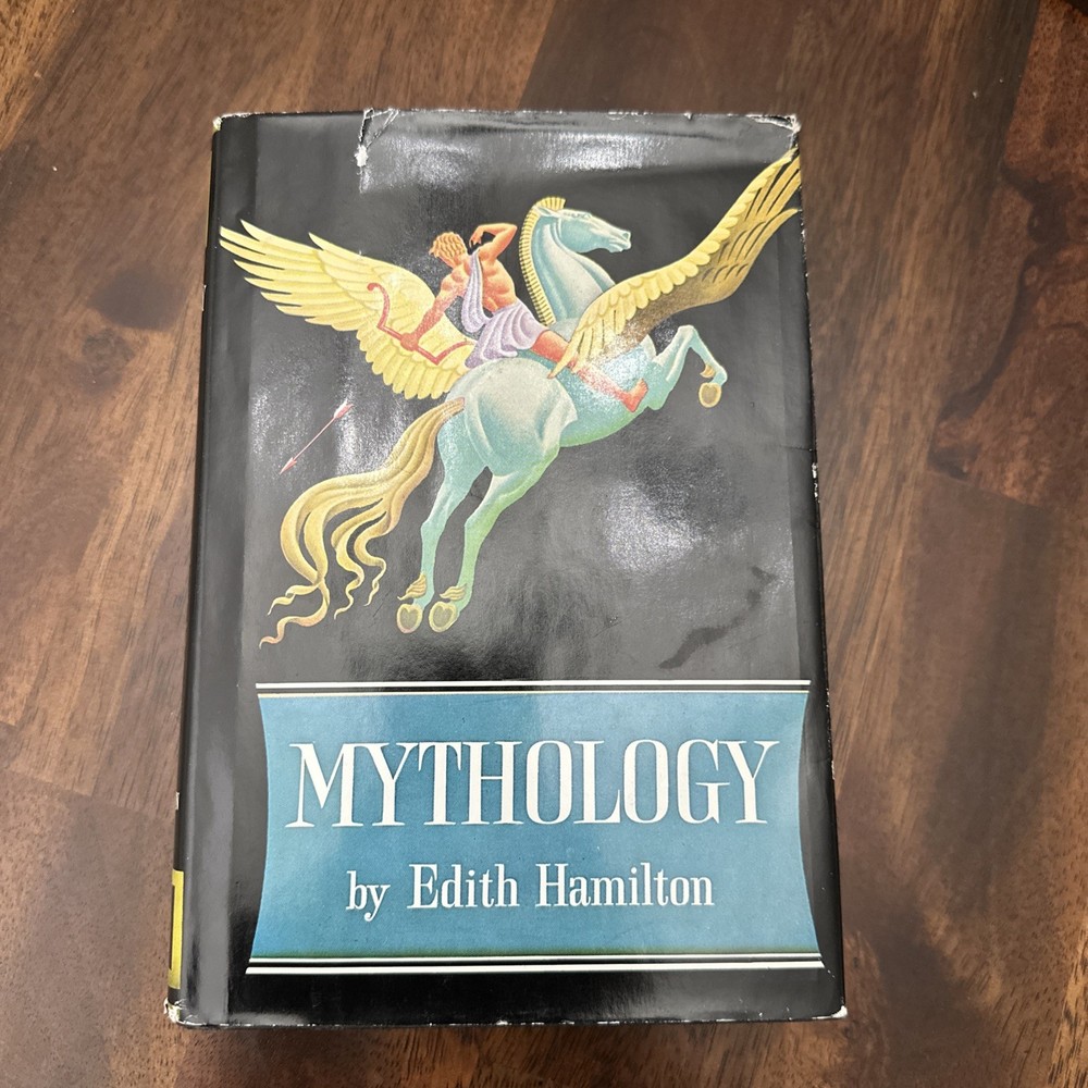 Mythology By Edith Hamilton – 1st Edition 1942 – HC/DJ
