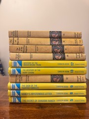 Nancy Drew Book Lot (Books 5, 8, 9, 10, 13, 17, 22, 41, 42, 45)