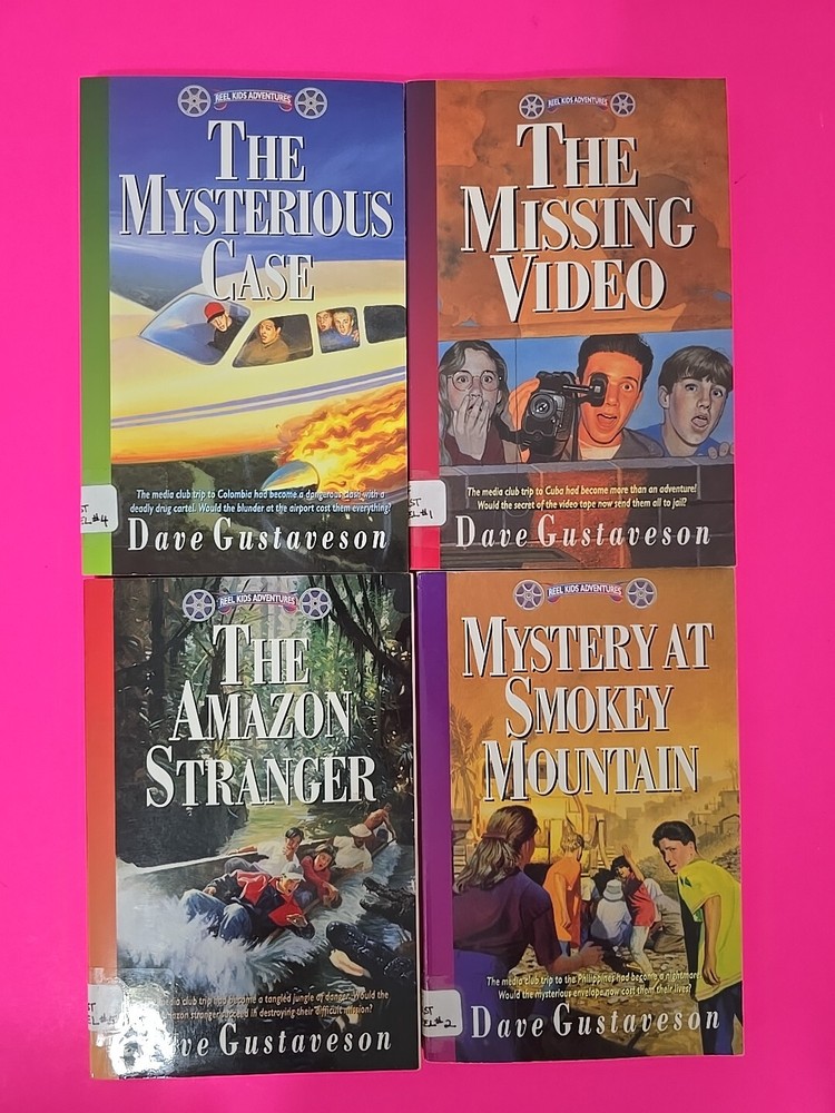 VTG 1990s Reel Kids Adventures Book Set Lot Of 4 Paperback YWAM Evangelism