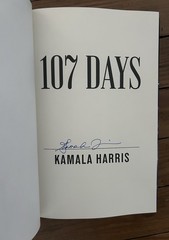 Kamala Harris Vice President SIGNED Book 107 Days HC AUTOGRAPHED | IN-HAND