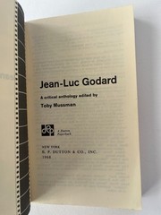 JEAN LUC GODARD ~ Critical Anthology, 1st 1968, vintage paperback Film Theory