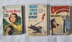 Lot of 18 Vintage Mystery Pulp Paperbacks: Halliday, Kaufman, Stout, Coxe, Ronns