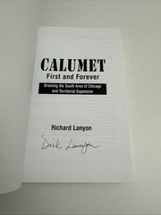 Calumet: First and Forever : Draining the South Area of Chicago and Territorial
