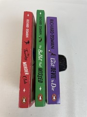 Richard Osman * Lot 3 Thursday Murder Club Bullet that Missed Last Devil to Die