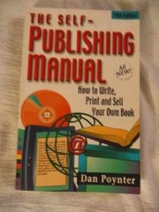 Self-Publishing Manual : How to Write, – Paperback, by Poynter Dan – Very Good