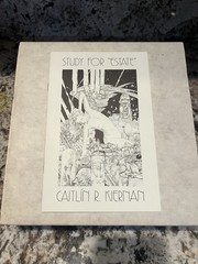 Chapbook Study for „Estate” by Caitlín R. Kiernan published by Gauntlet Press