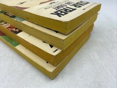 Star Trek TOS Ballantine Books, Alan Dean Foster, 1970s Log Books: 2, 3, 6, 8