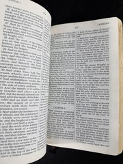 1979 Rex Humbard Prophecy Bible KJV Black Genuine Leather
