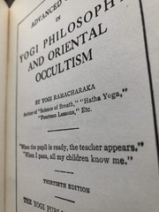Advanced Course in Yogi Philosophy and Oriental Occultism
