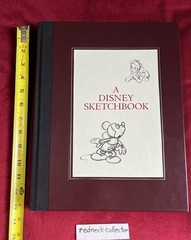 A Disney Sketchbook (Disney Editions Hardcover, By Ken Shue) Excellent Condition