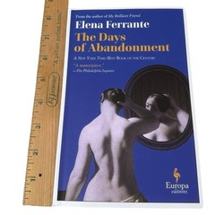 Elena Ferrante The Days of Abandonment Paperback Novel Fiction Book Euro Edition