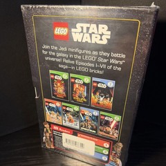 LEGO STAR WARS The Complete Library Episodes I-VII DK Book Box Set w/ Minifigure