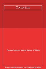 Correction By Thomas Bernhard. 9780099778004