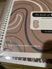 Spiral Bible The Word of God for Notetakers NASB Sold Separate. New Sealed Fre🎁