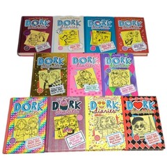 Dork Diaries By Rachel Renee Russell Hardcover Book Lot Of 11 #s 1, 4-7, 10-15