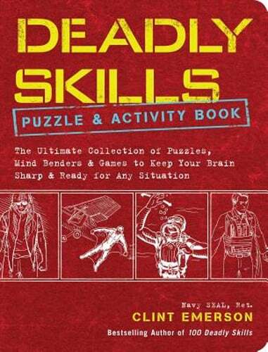 Deadly Skills Puzzle and Activity Book by Clint Emerson: Used