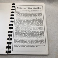 Allied Moulded Products Cookbook Cooking with AMPY 156 Pages Vtg 1993 Bryan Ohio