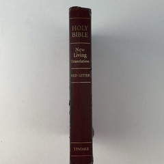 Holy Bible Lot of 2 NLT NKJV New King James Version Living Translation