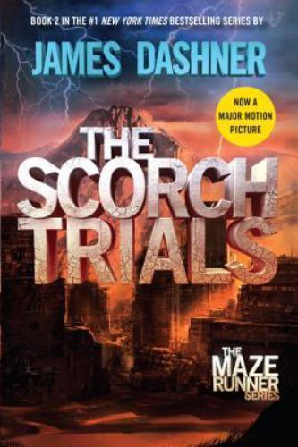 The Scorch Trials: Book Two of the Maze Ru- 0385738757, hardcover, James Dashner