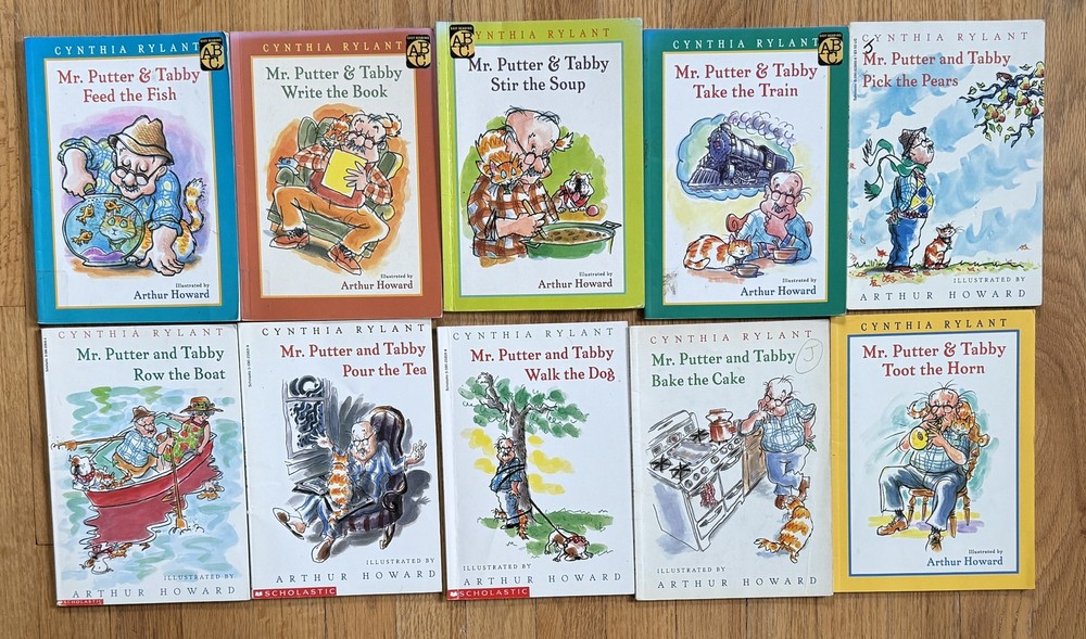 Lot 10 MR PUTTER AND TABBY Readers Cynthia Rylant