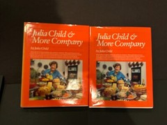 Julia Child & Company + 2 Julia Child & More Company 3 Cookbooks 1st editions!