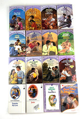 Vintage Harlequin Silhouette Romance Fiction Paperback Books Lot of 32 1980s