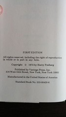 The English Language for Foreigners by Harry S Freiberg HCDJ 1st Edition SIGNED