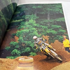 American Motocross Illustrated Simon Cudby Hardcover Fox Racing + Volume 2
