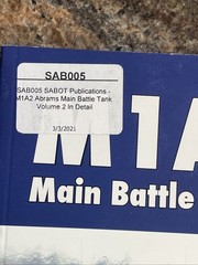 M1A2 MBT, Volume 2 – SABOT Publications No. SP005, SB, 134 Pages, 2016