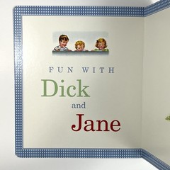 FUN WITH DICK AND JANE Hardcover Premium Edition Board Book Super Timeless