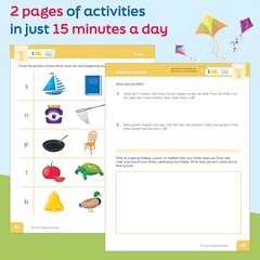 Summer Bridge Activities Kindergarten to 1st Grade Workbook 160 Pages Fun Lea…
