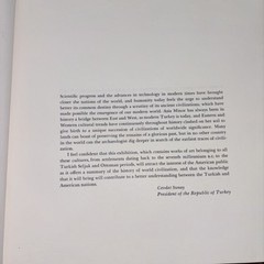 ART TREASURES OF TURKEY Circulated by the Smithsonian Institution 1966 Washingto